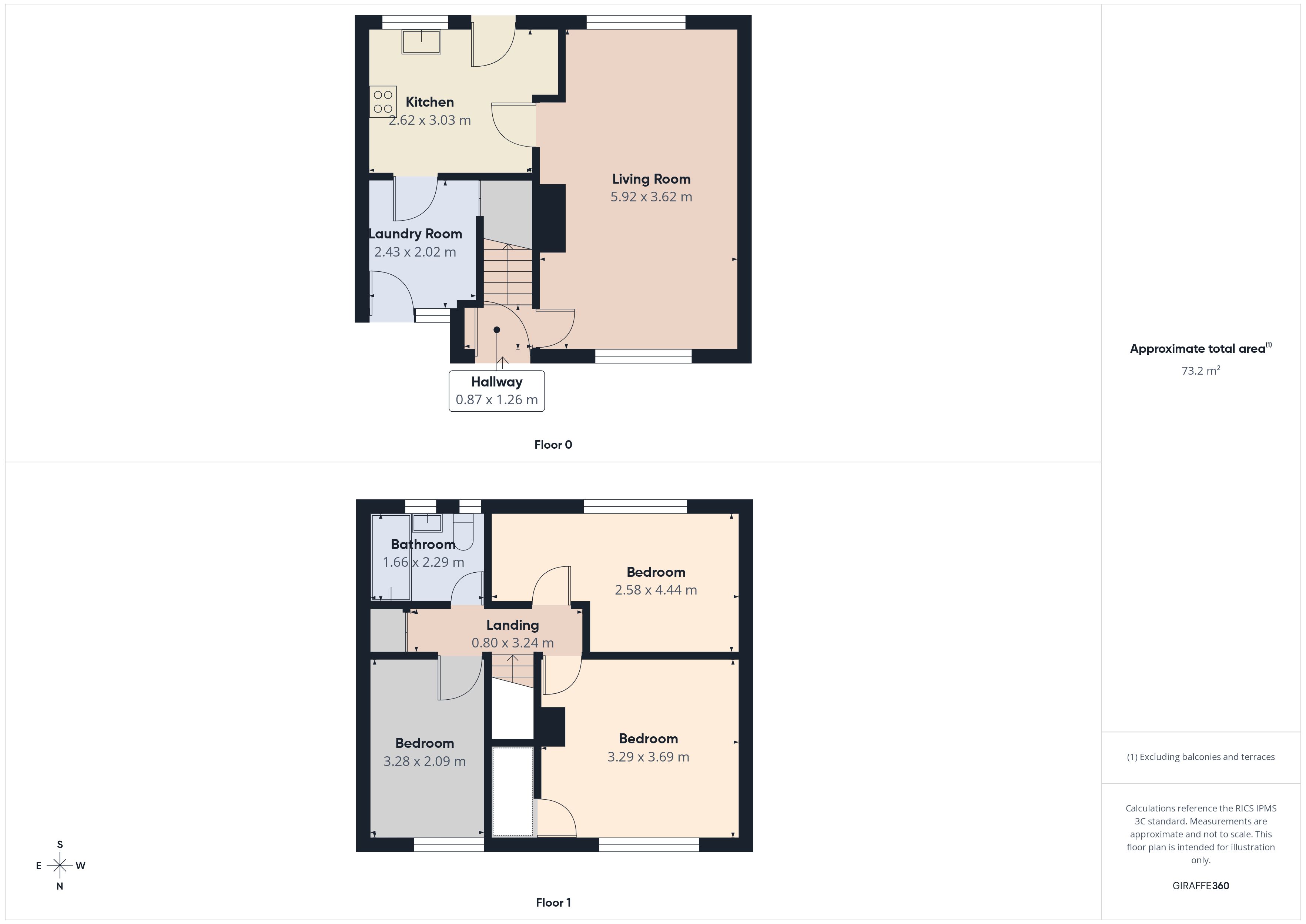 Floorplan for Rivington Drive, Shaw, Oldham, Greater Manchester