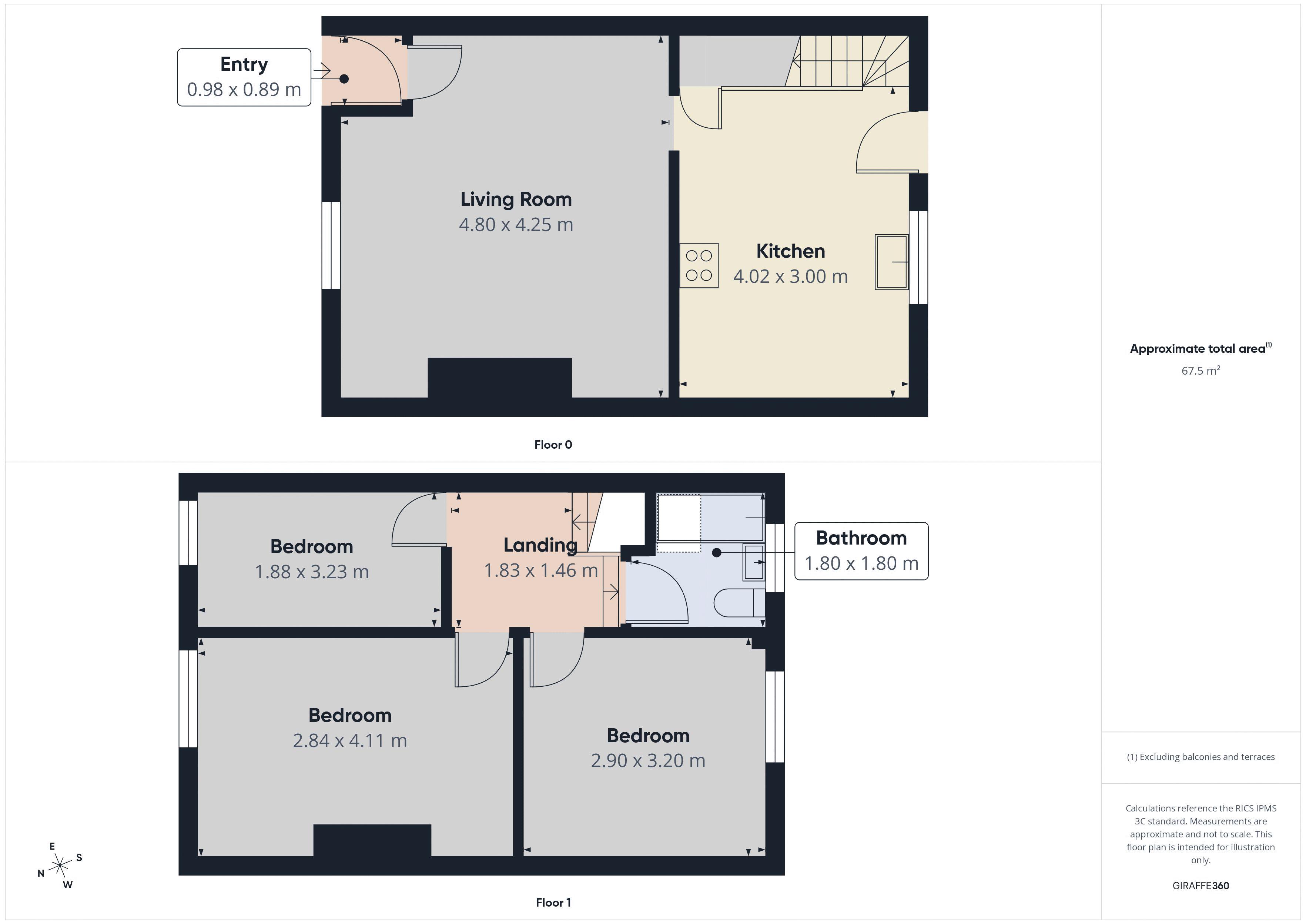 Floorplan for Duckworth Street, Shaw, Oldham, Greater Manchester