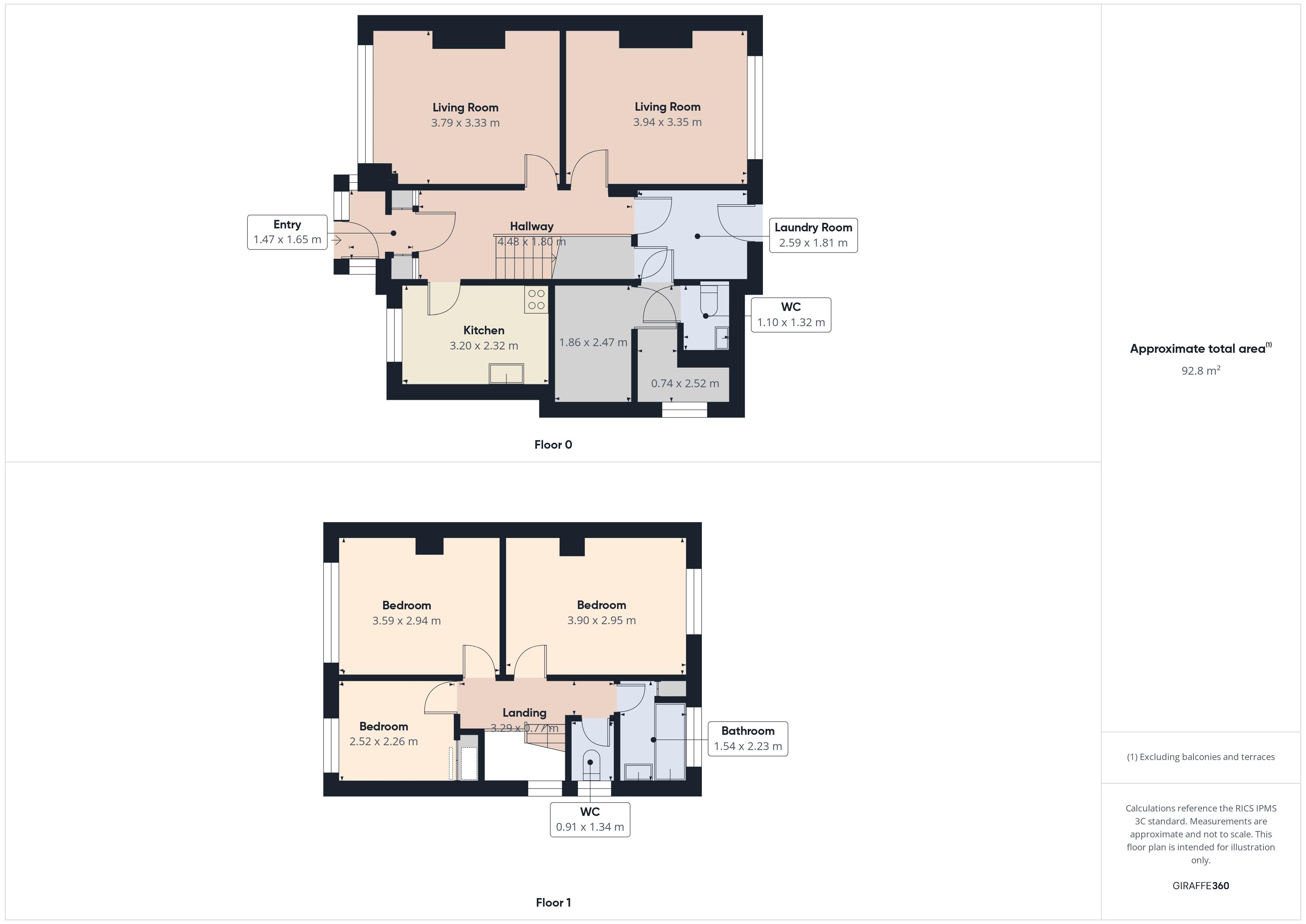 Floorplan for Oldham Road, Shaw, Oldham, Greater Manchester