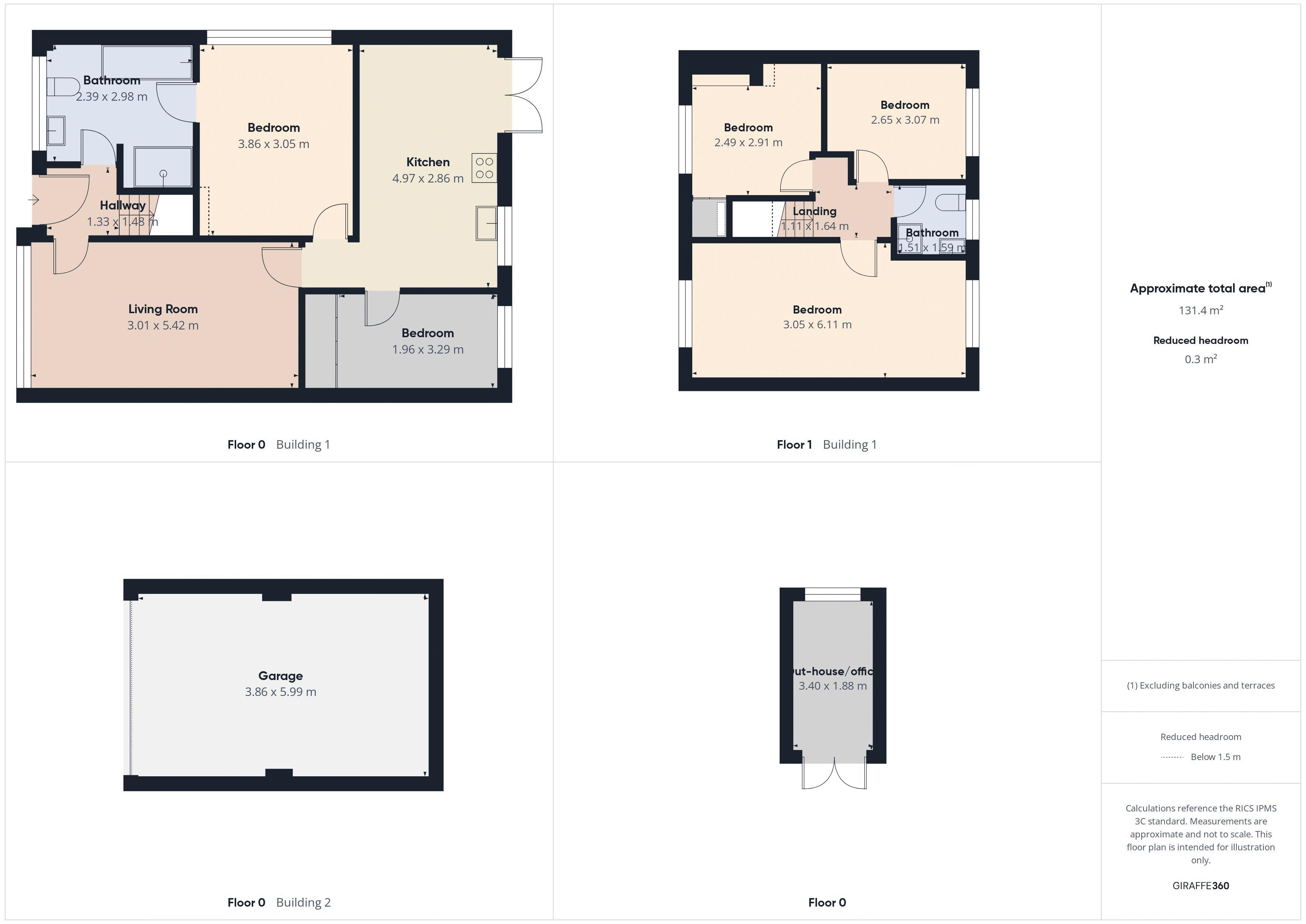 Floorplan for Grasmere Road, Royton, Oldham, Greater Manchester