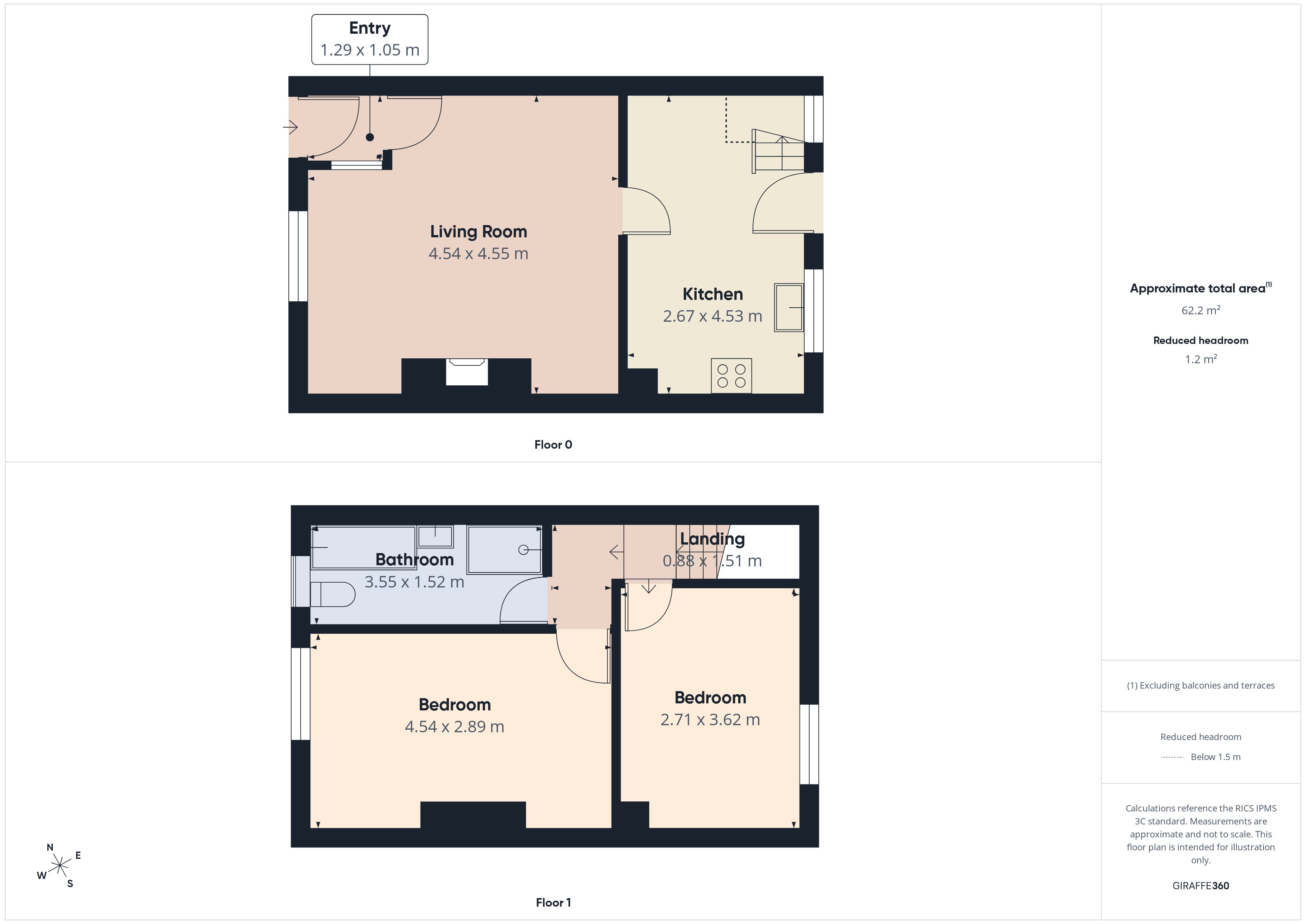 Floorplan for Dickens Street, Oldham, Greater Manchester