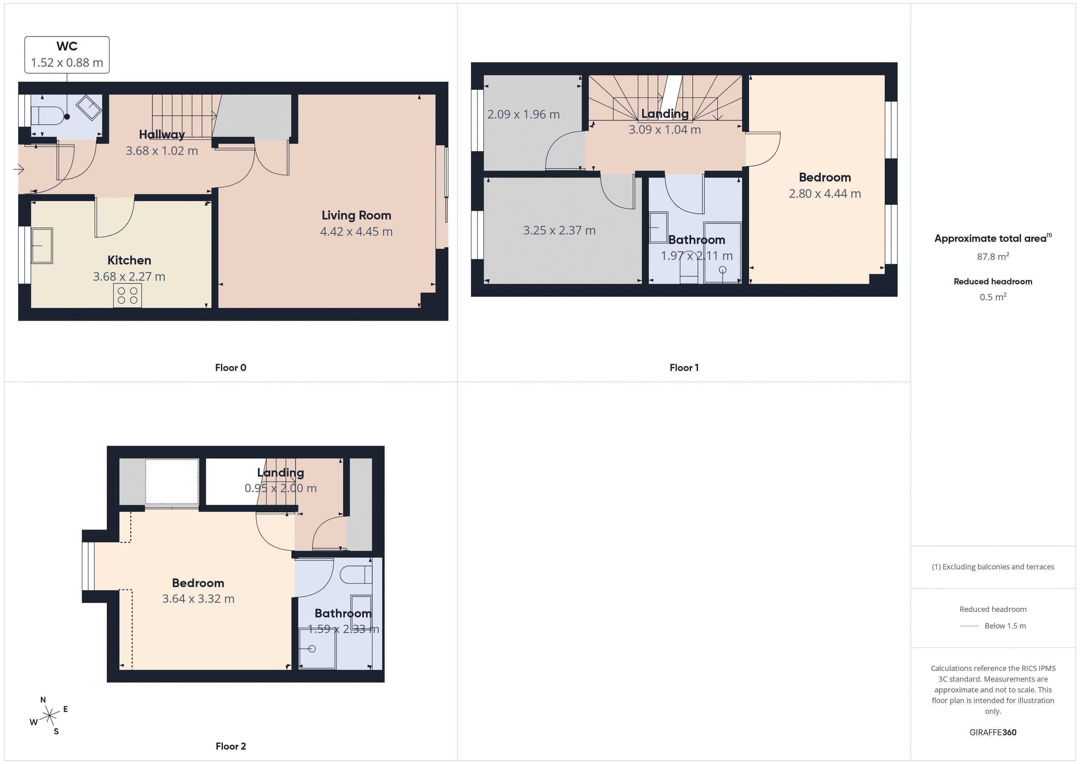 Floorplan for Coppy Bridge Drive, Rochdale, Greater Manchester
