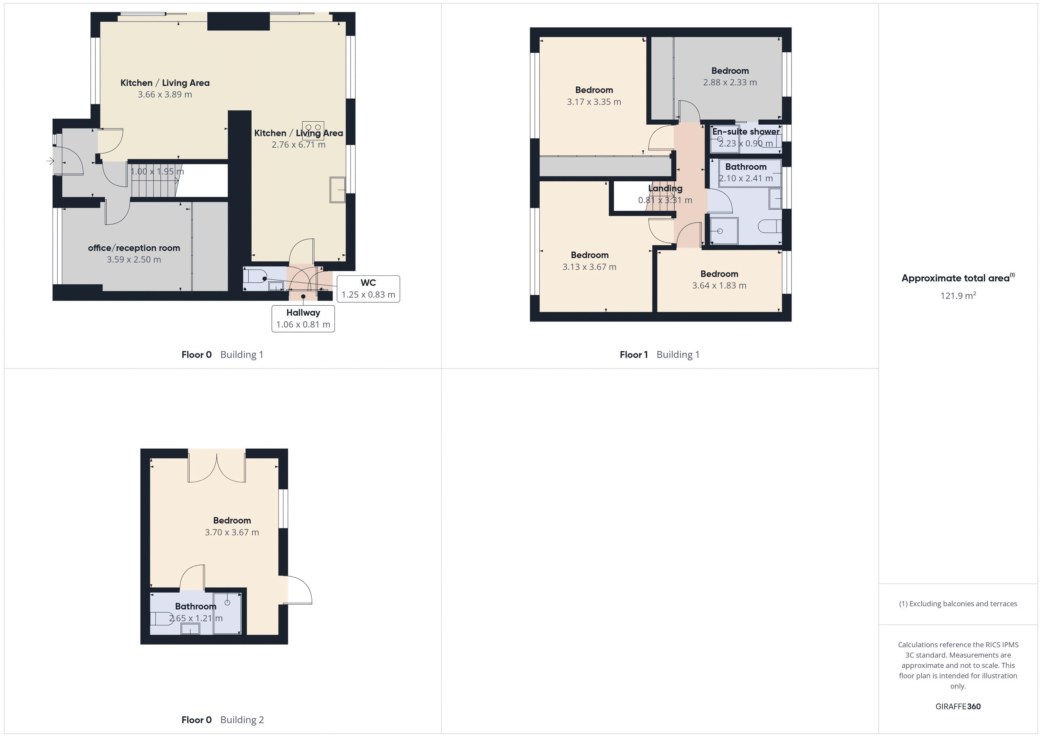 Floorplan for Shaw, Oldham, Greater Manchester