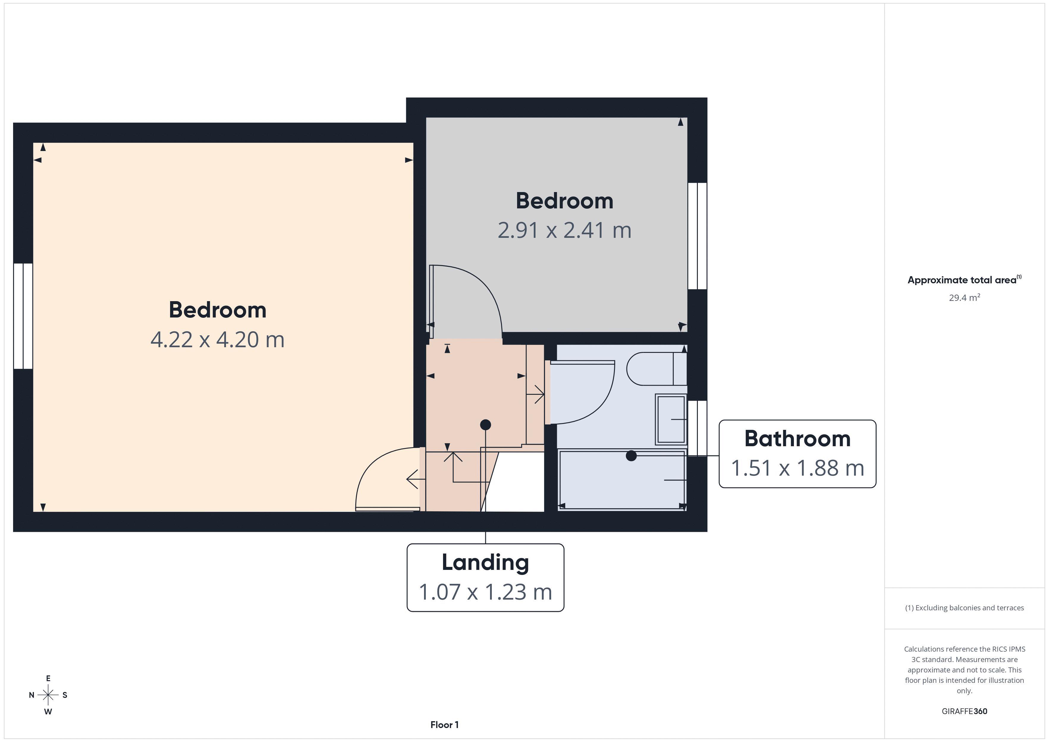 Floorplan for Henthorn Street, Shaw, Greater Manchester