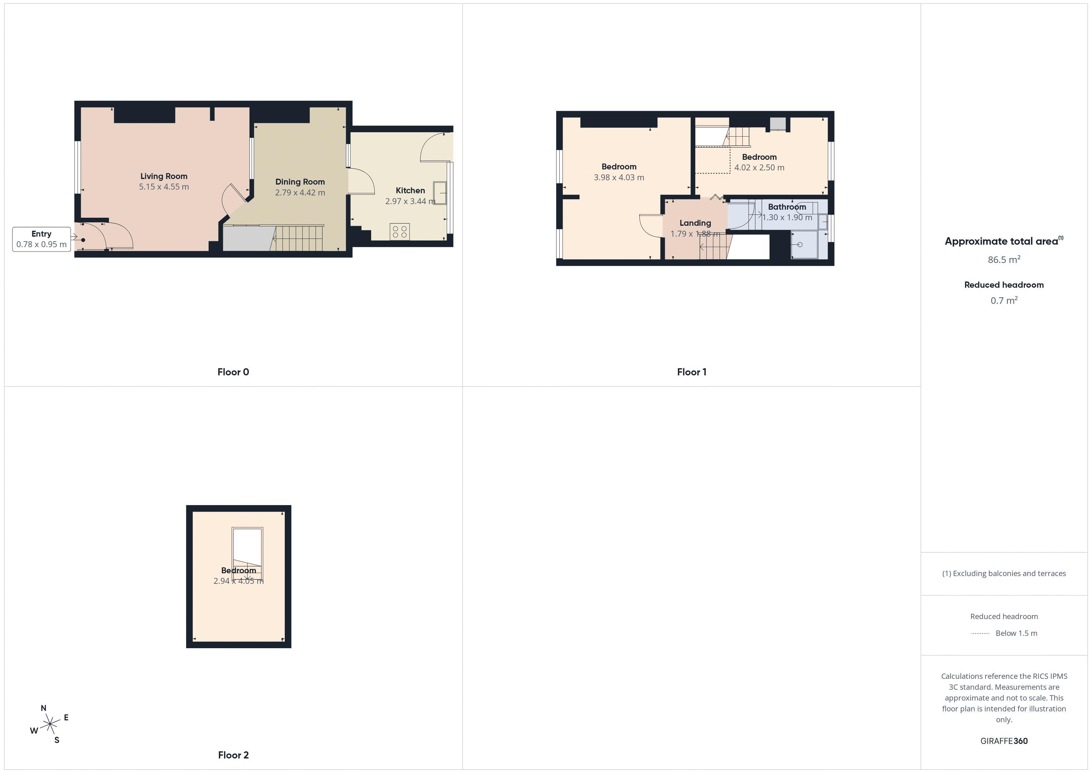 Floorplan for Gibraltar Street, Oldham, Lees Greater Manchester