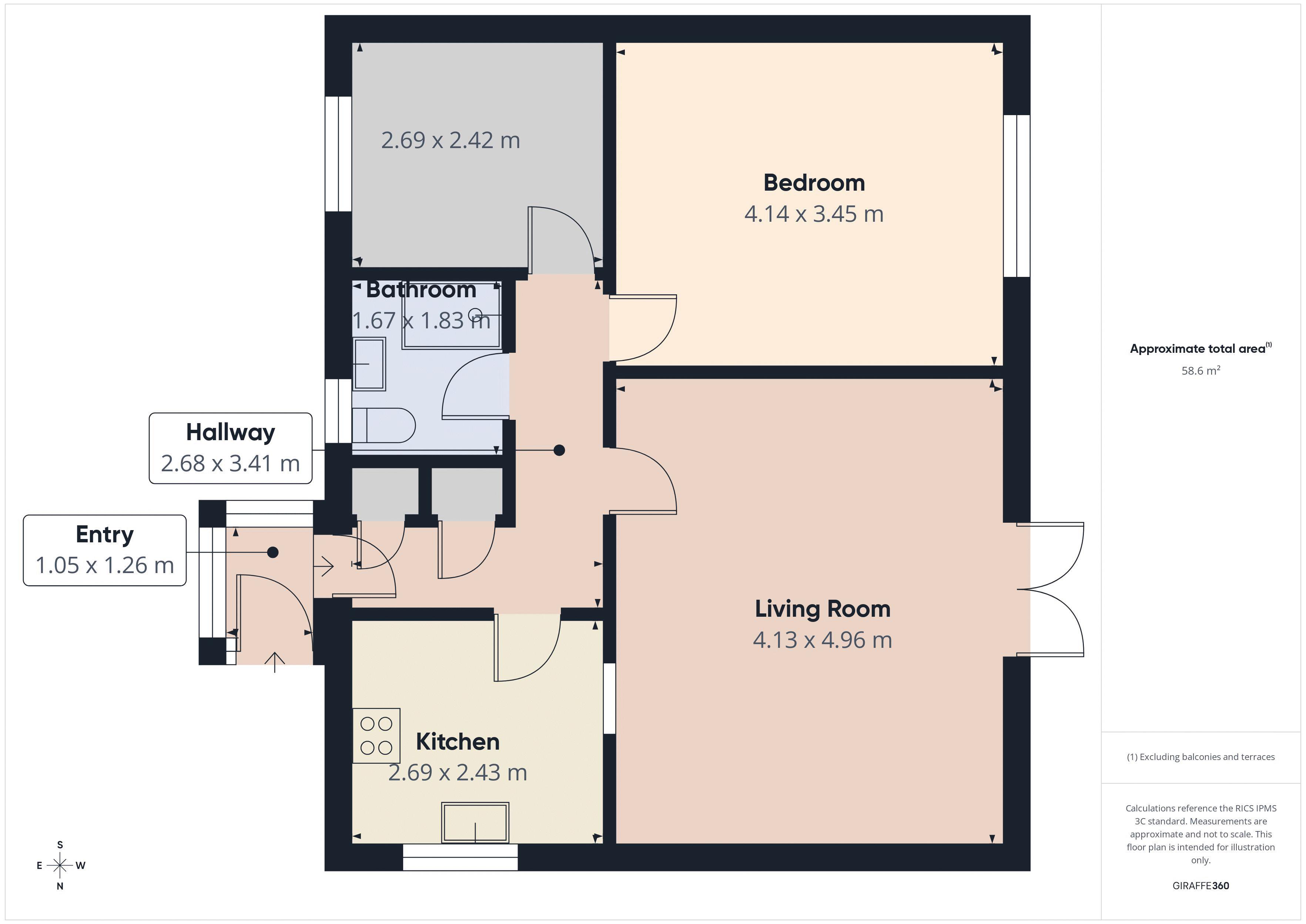 Floorplan for Goodwood Drive, Oldham, Greater Manchester