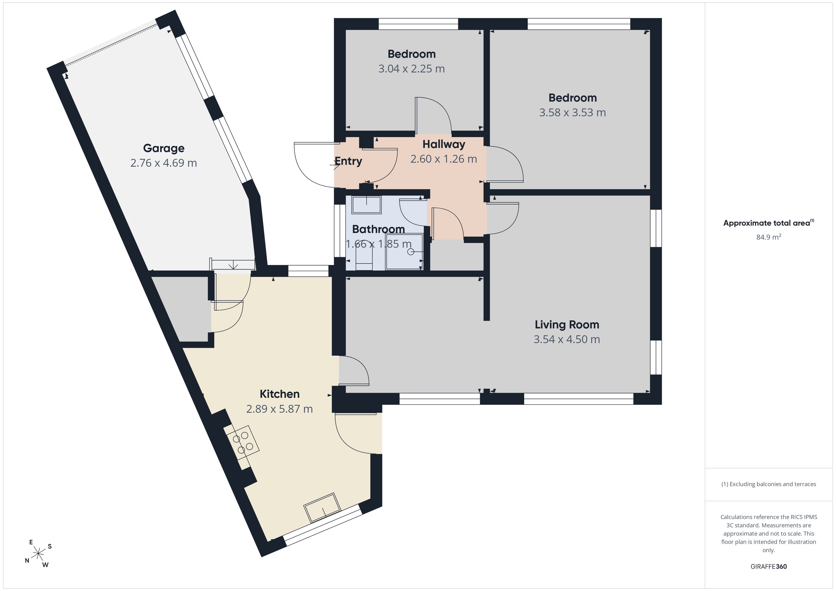 Floorplan for High Crompton, Shaw