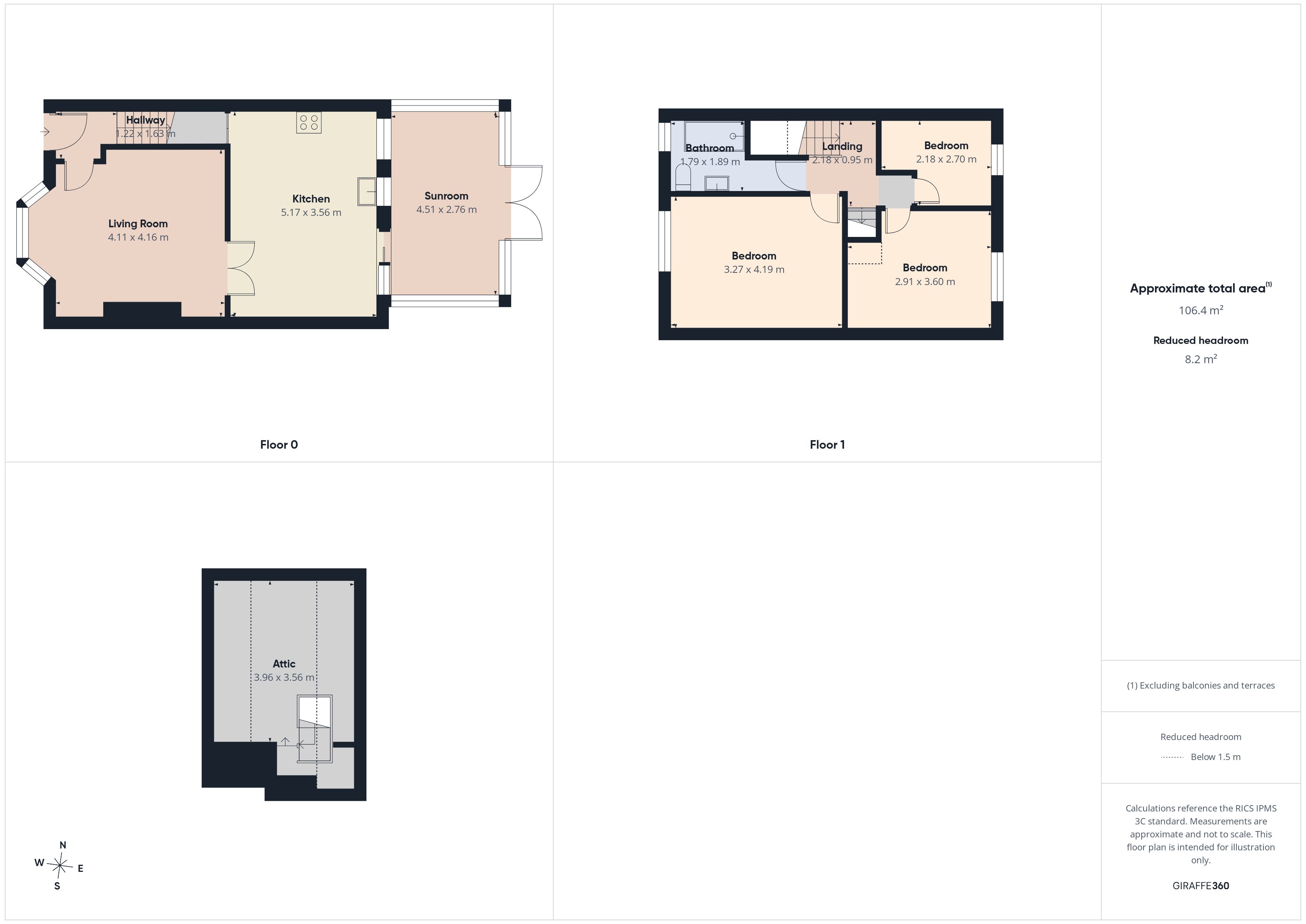 Floorplan for Shaw, Oldham
