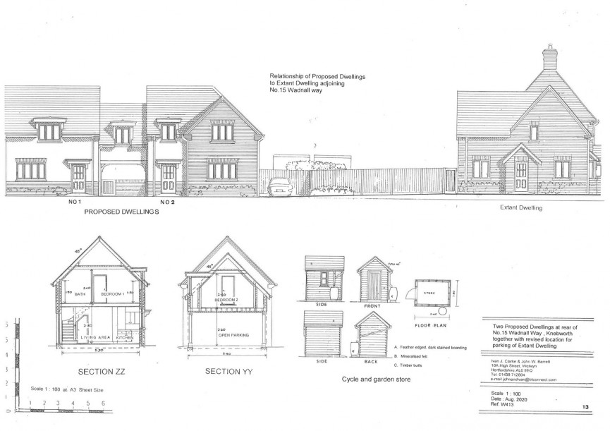 Wadnall Way, Knebworth, Hertfordshire