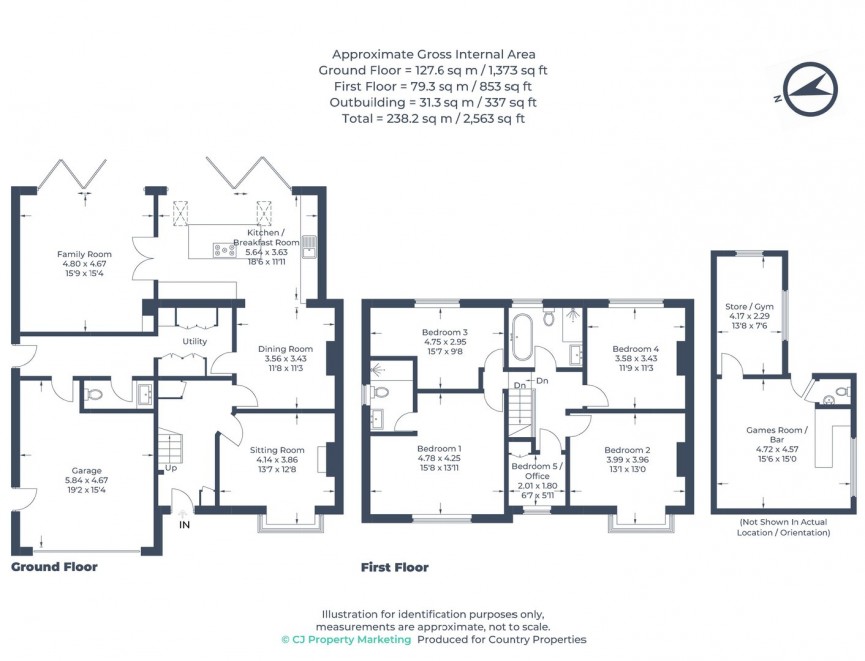 5 bedroom House for Sale Church Street, Langford, Bedfordshire