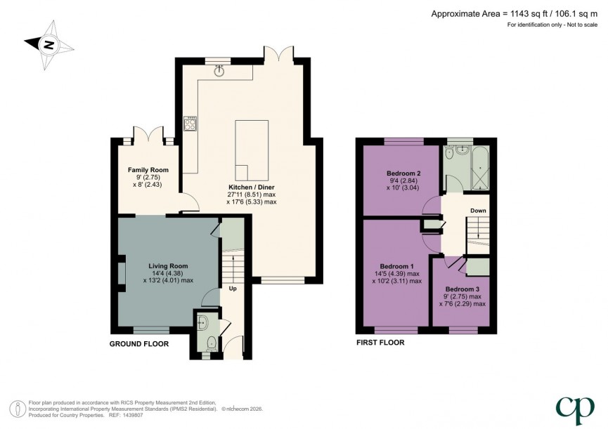 3 bedroom House for Sale Webber Close, Shefford, Bedfordshire