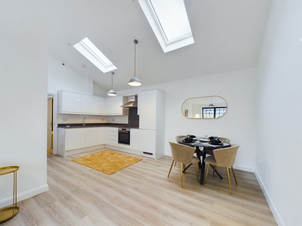 Rear of 10 Bucklersbury, Hitchin, Hertfordshire