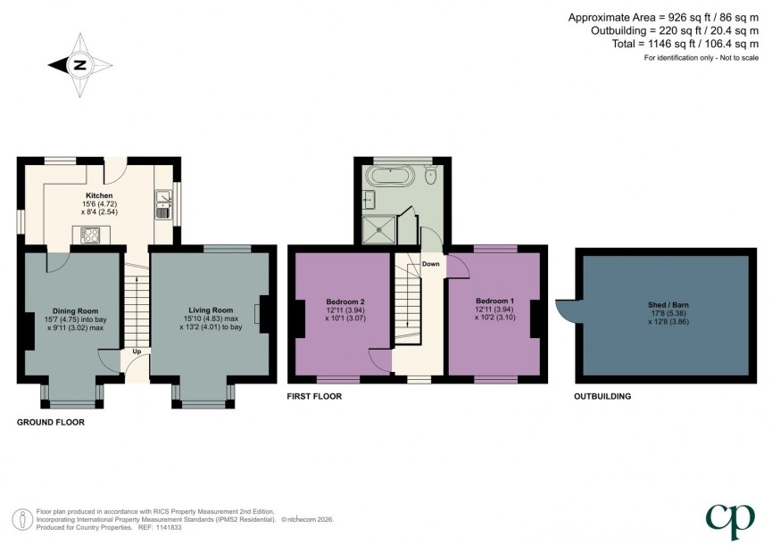 2 bedroom House for Sale Church Street, Langford, Bedfordshire