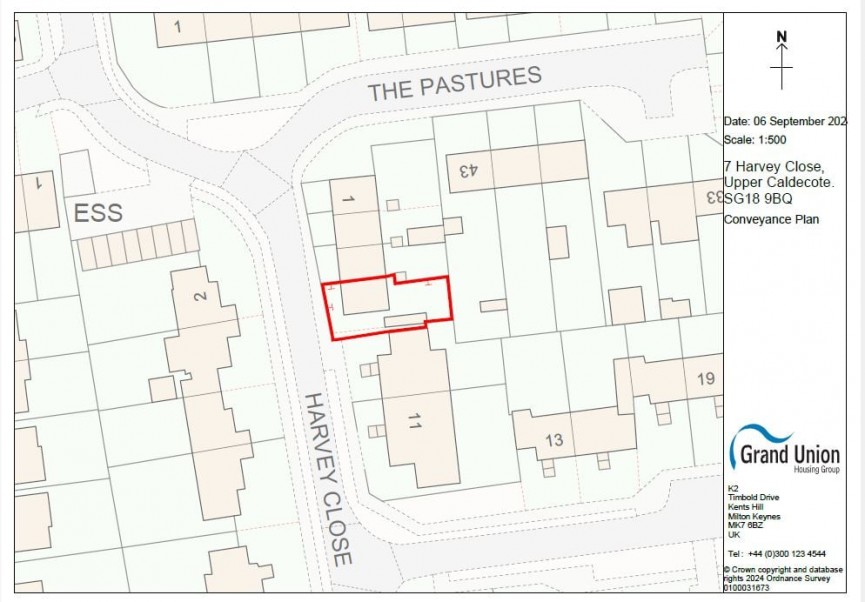2 bedroom House for Sale Harvey Close, Upper Caldecote, Bedfordshire