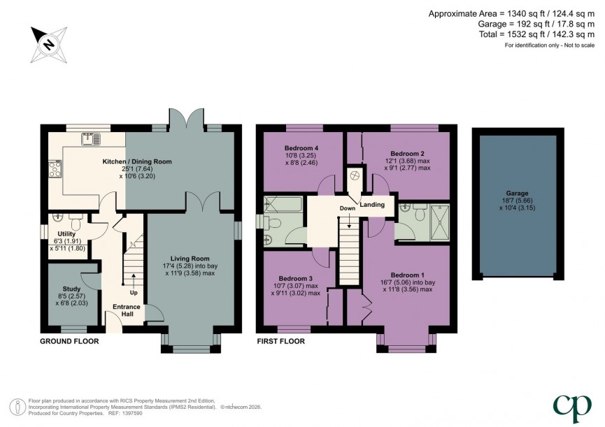 4 bedroom House for Sale Lower Stondon, Henlow, Bedfordshire
