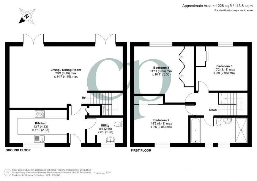 3 bedroom House for Sale Chicksands, Shefford, Bedfordshire