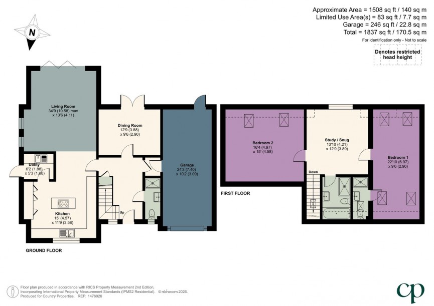 3 bedroom House for Sale Upper Caldecote, Biggleswade, Bedfordshire