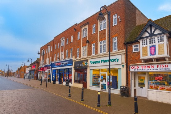 High Street, Stevenage, Hertfordshire