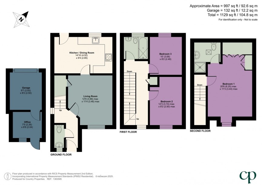 3 bedroom House for Sale Kingfisher Road, Shefford, Bedfordshire