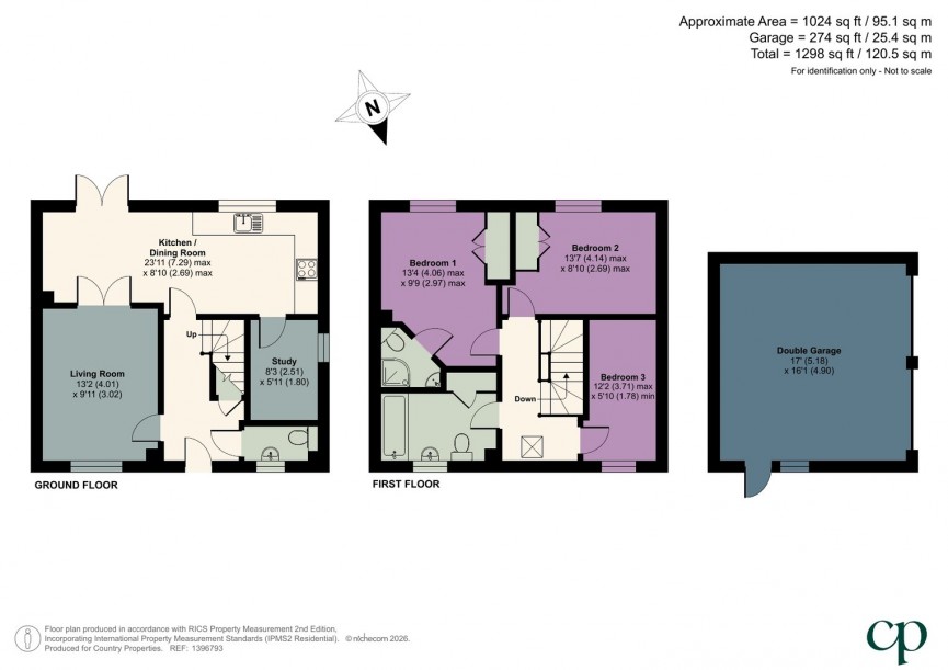 3 bedroom House for Sale Meppershall, Shefford, Bedfordshire