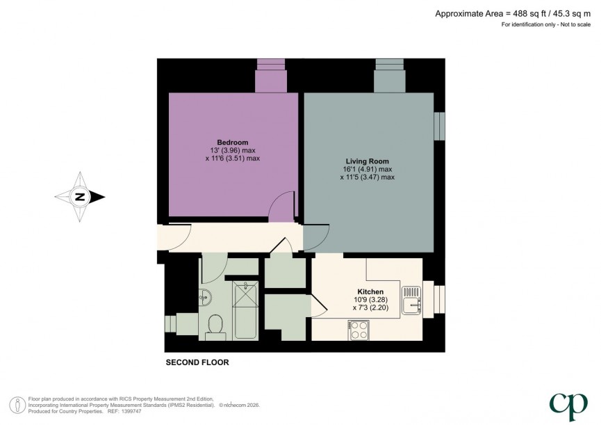1 bedroom Flat for Sale Grove Court, Arlesey, Bedfordshire