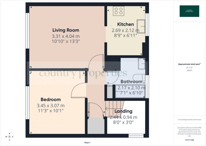 1 bedroom Flat for Sale Lincoln Close, Welwyn Garden City, Hertfordshire