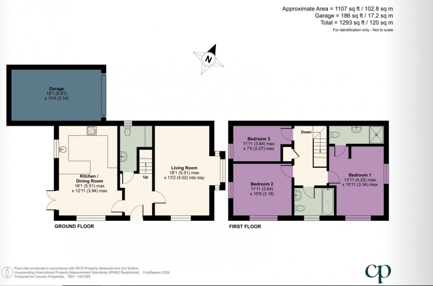 3 bedroom House for Sale Severus Orchard, Shefford, Bedfordshire