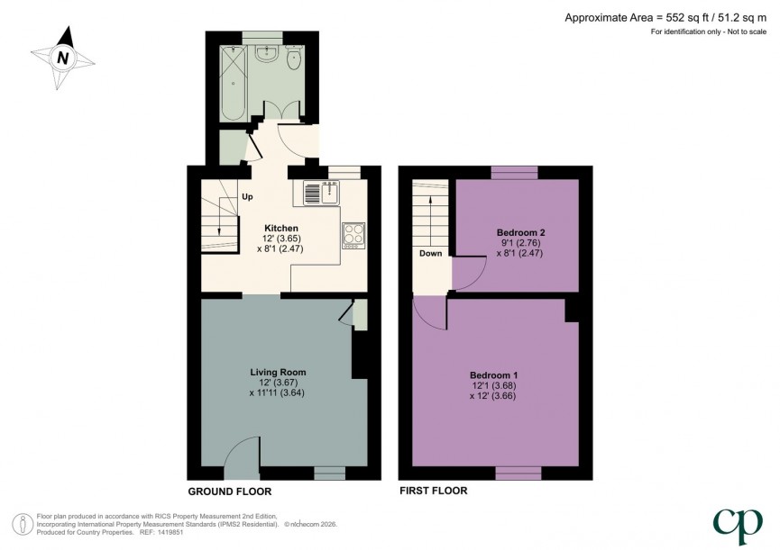 2 bedroom House for Sale Ampthill Road, Shefford, Bedfordshire
