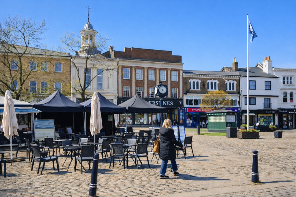 Market Place, Hitchin, Hertfordshire