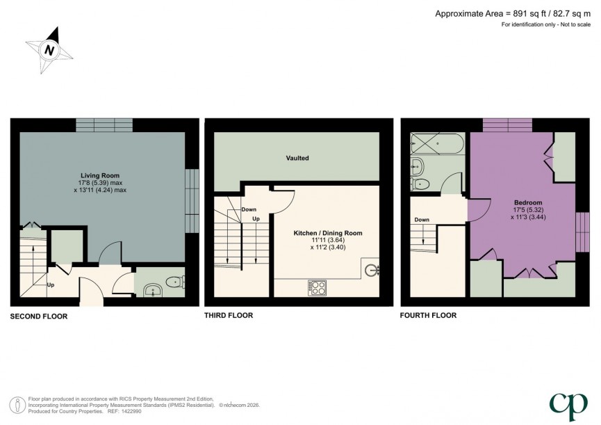 1 bedroom Flat for Sale Kingsley Avenue, Fairfield, Bedfordshire
