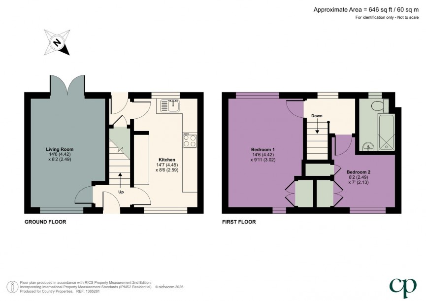 2 bedroom House for Letting Lower Stondon, Henlow, Bedfordshire