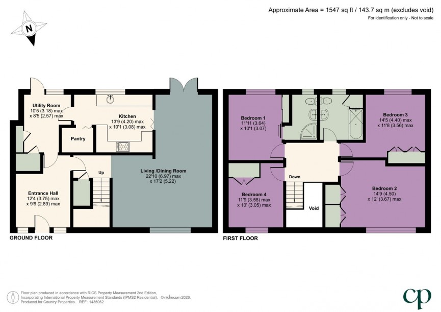 4 bedroom House for Sale Chicksands, Shefford, Bedfordshire