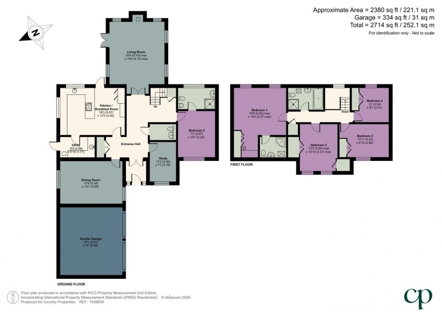 5 bedroom House for Sale Broom, Biggleswade, Bedfordshire