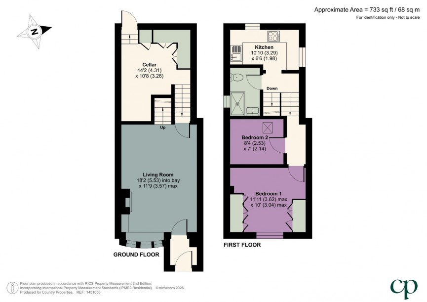 2 bedroom House for Sale High Street, Arlesey, Bedfordshire