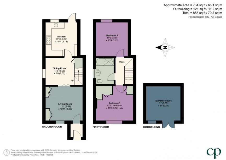 2 bedroom House for Sale Stotfold, Hitchin, Bedfordshire