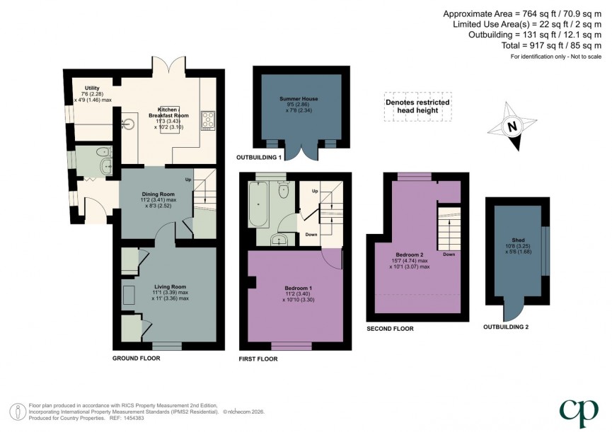 2 bedroom House for Sale Stotfold, Hitchin, Bedfordshire