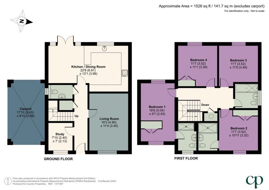 4 bedroom House for Sale Gudgeon Meadow, Arlesey, Bedfordshire