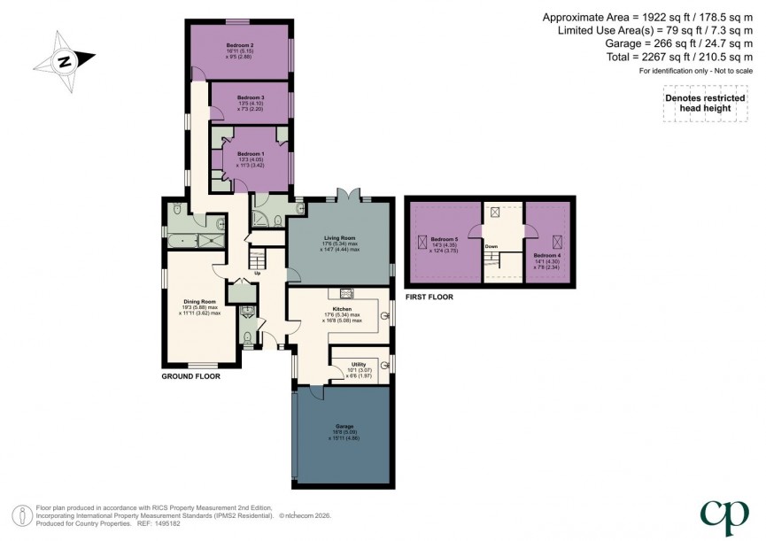 5 bedroom Bungalow for Sale Lower Stondon, Henlow, Bedfordshire