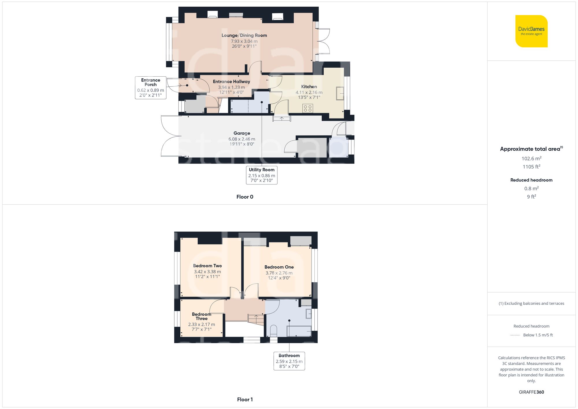 Floorplan for Standhill Road, Carlton, Nottingham