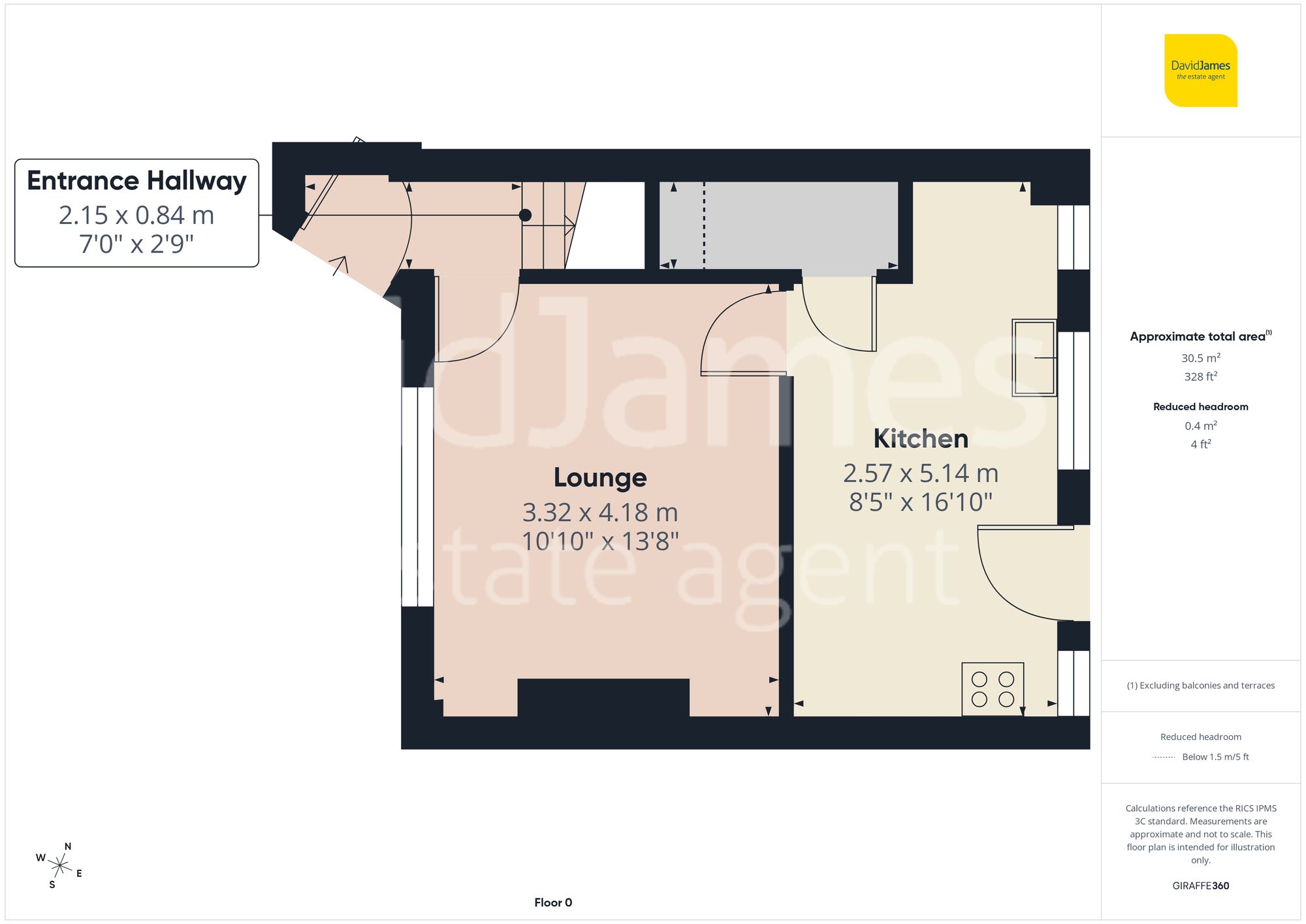 Floorplan for Linton Rise, Nottingham