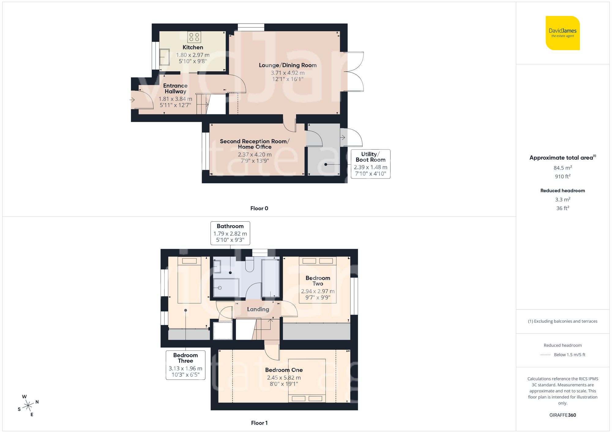 Floorplan for Park Road East, Calverton, Nottingham