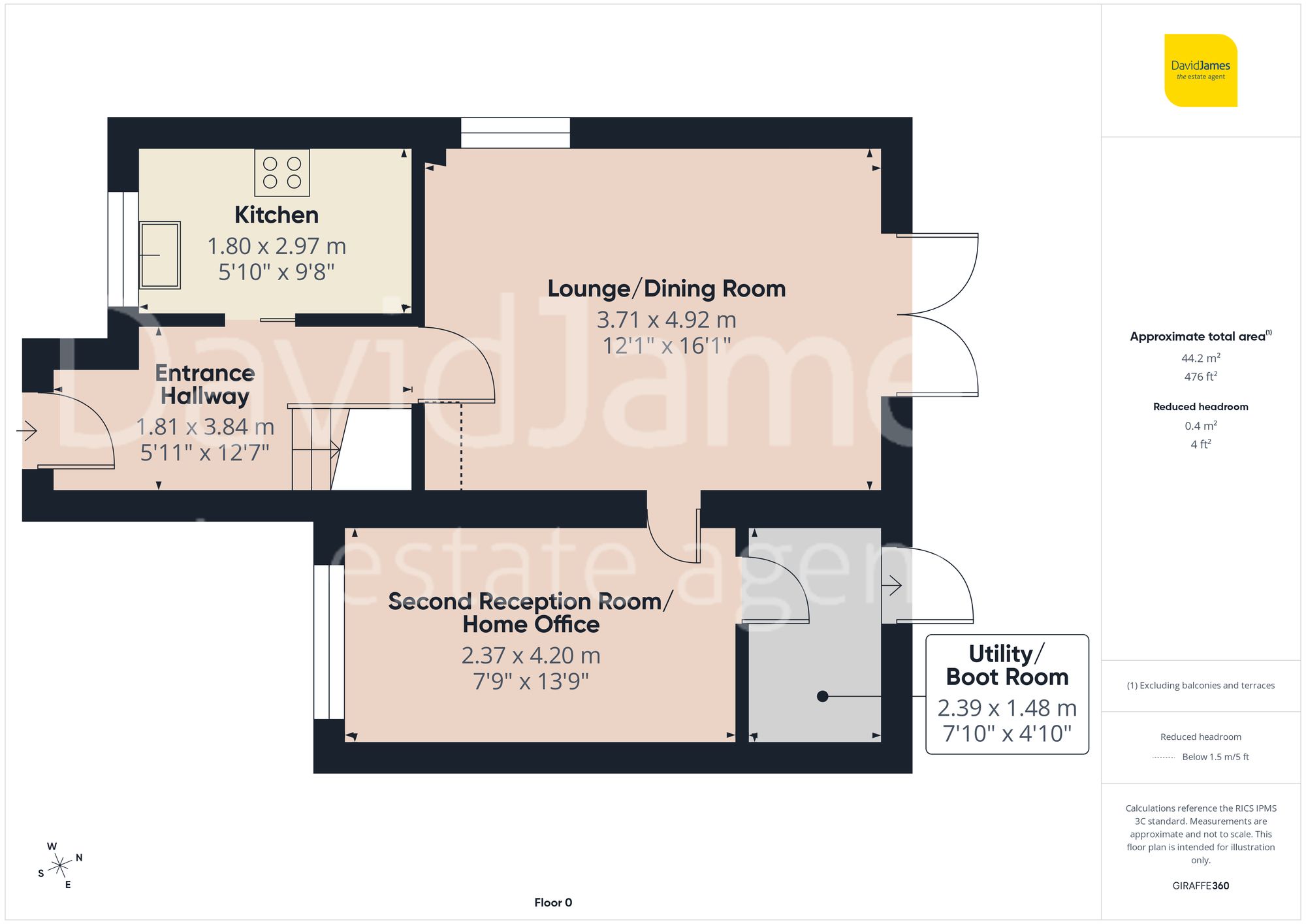 Floorplan for Park Road East, Calverton, Nottingham