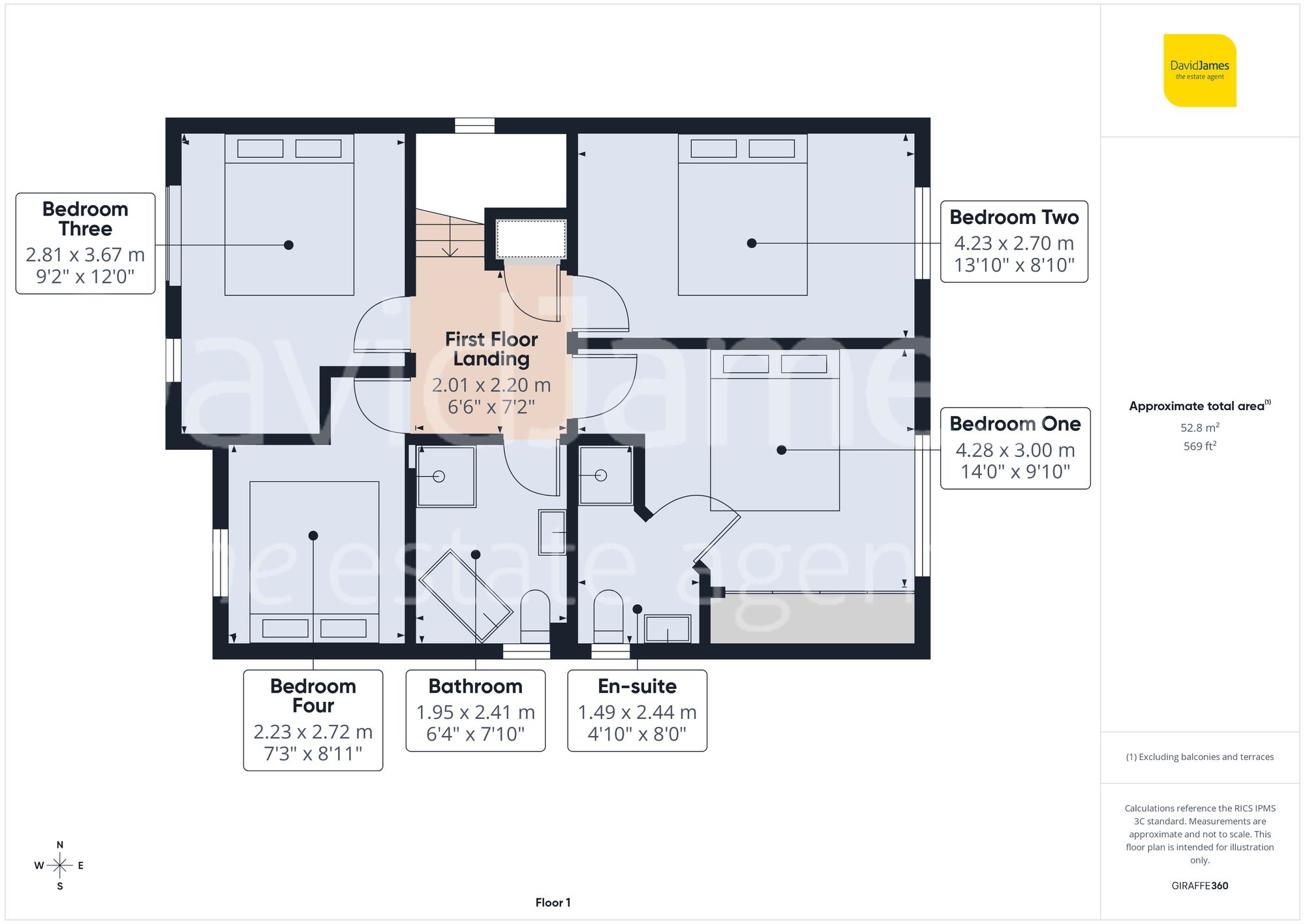 Floorplan for Horsley Lane, Gedling, Nottingham