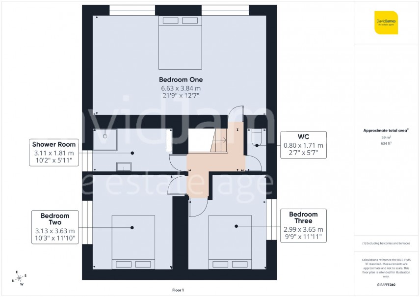 Floorplan for Pepper Road, Calverton, Nottingham