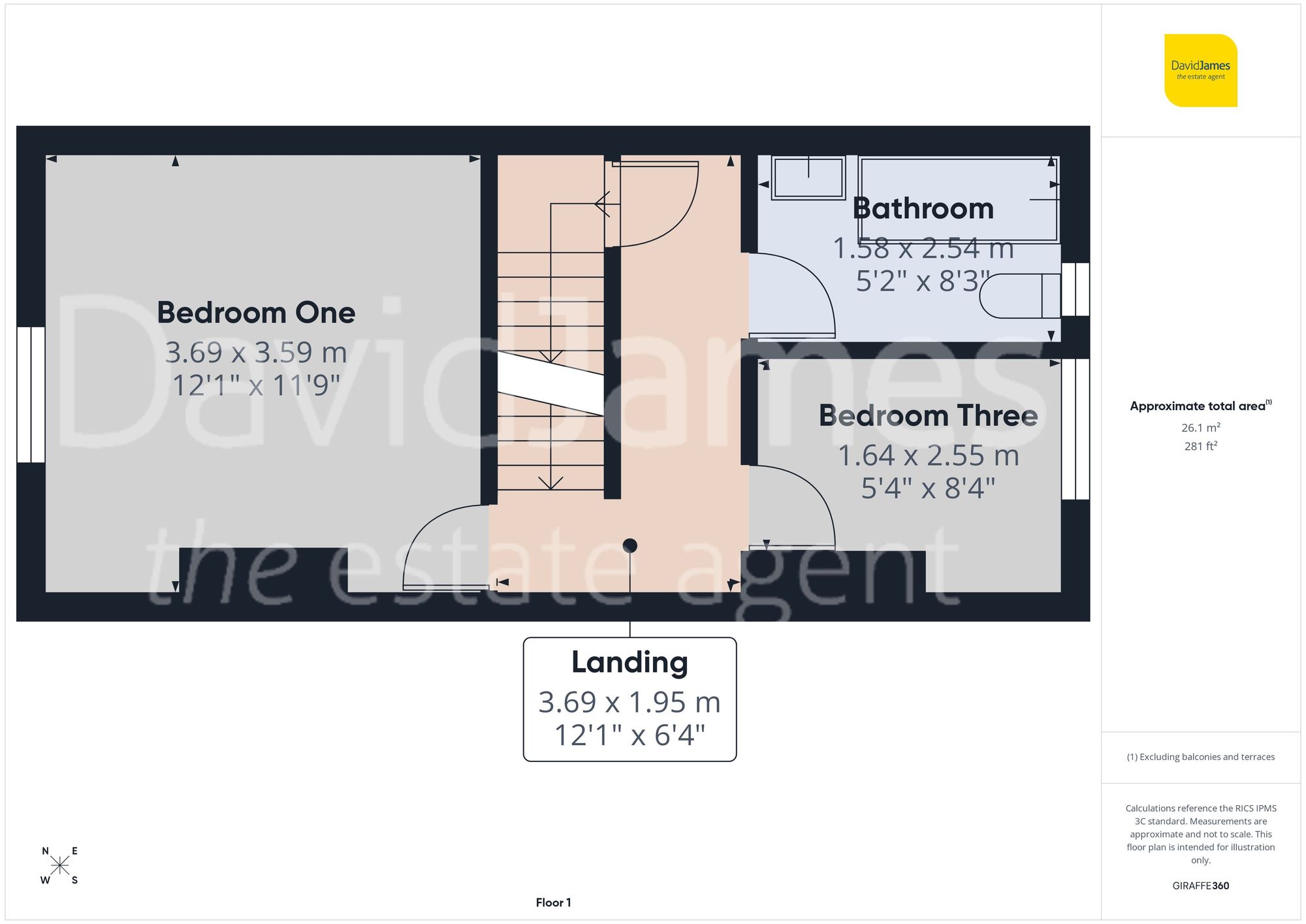 Floorplan for Outram Street, Sutton in Ashfield, Nottinghamshire