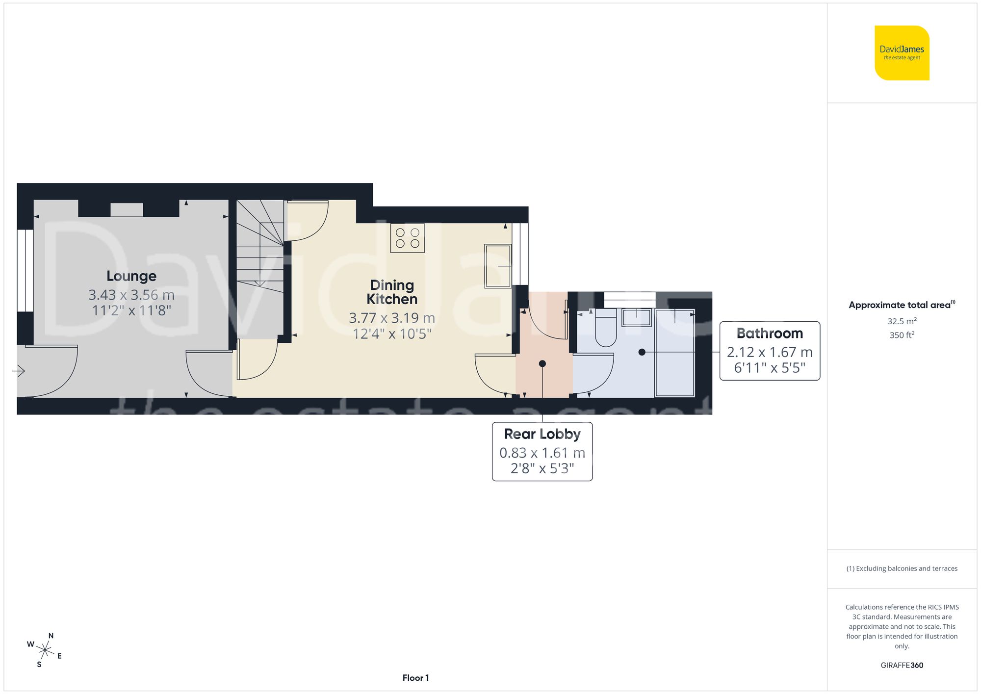 Floorplan for Baden Powell Road, Sneinton, Nottingham