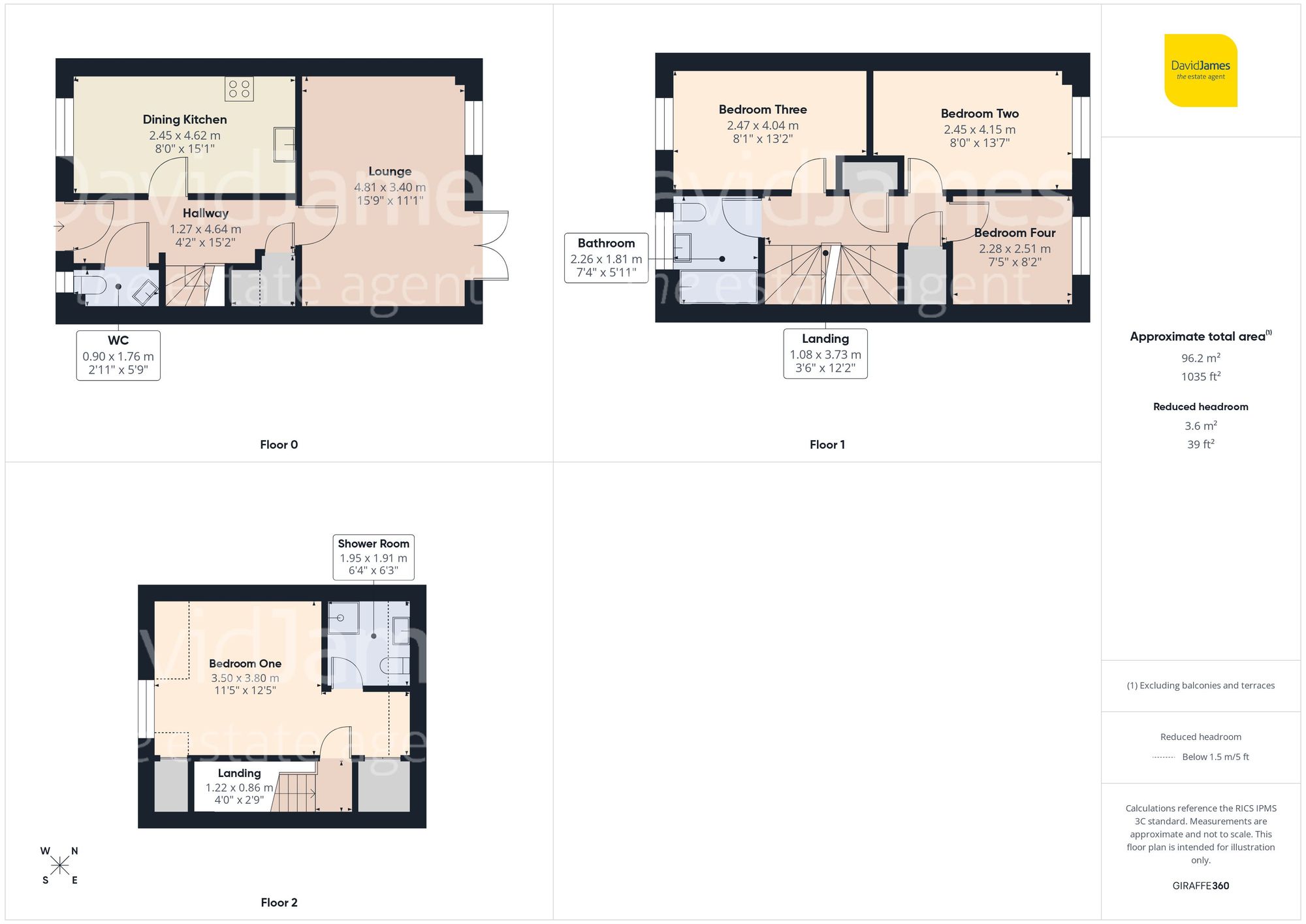 Floorplan for Lindley Avenue, Sutton in Ashfield, Nottinghamshire