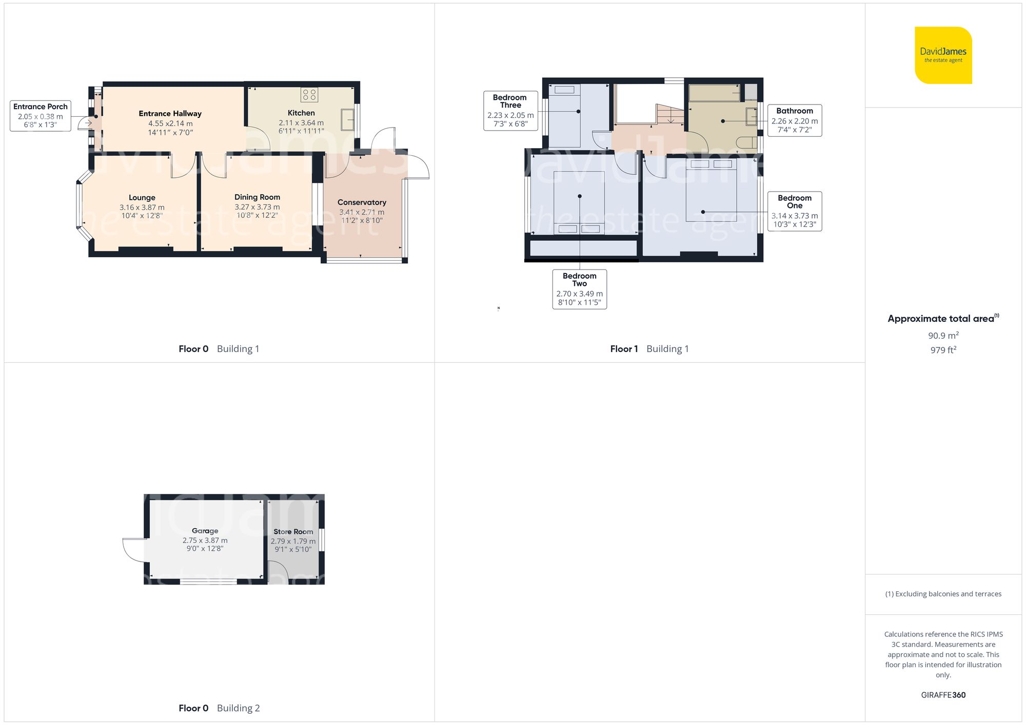 Floorplan for Kirkdale Road, Bakersfield, Nottingham