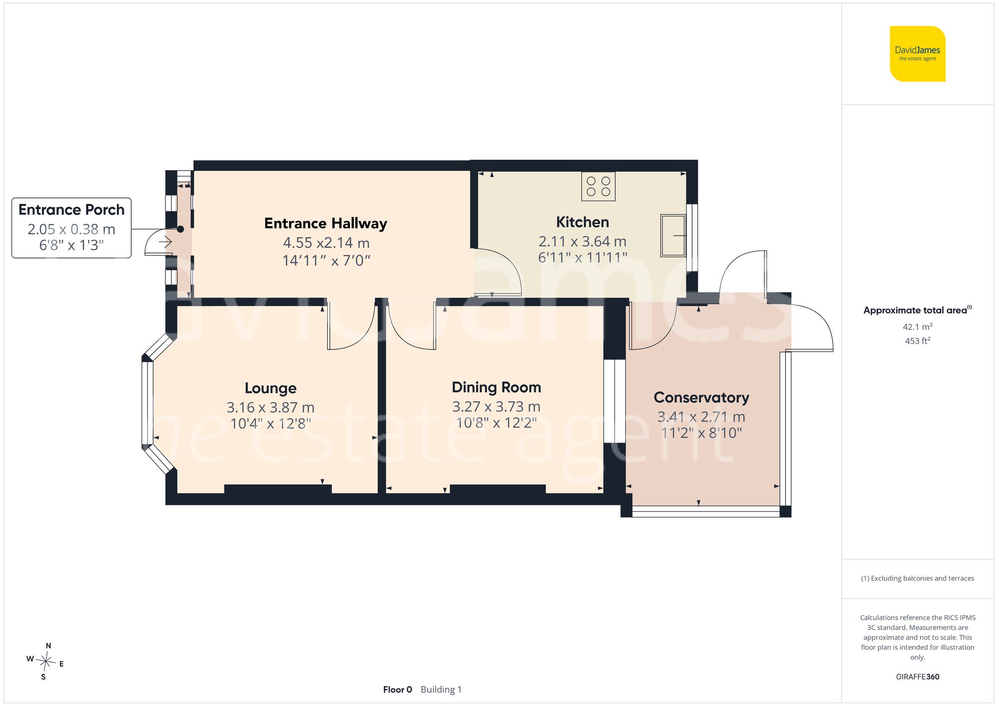 Floorplan for Kirkdale Road, Bakersfield, Nottingham