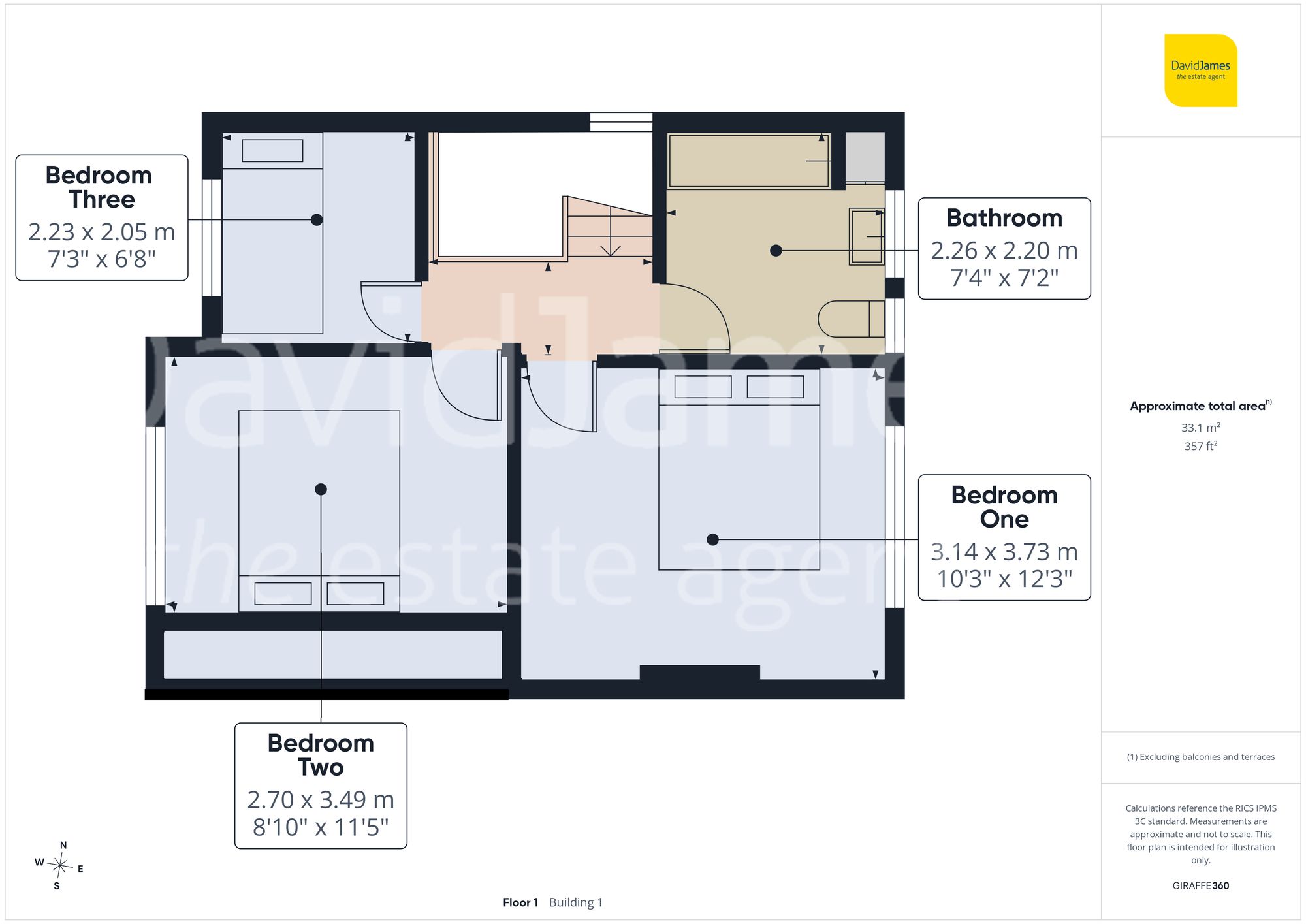 Floorplan for Kirkdale Road, Bakersfield, Nottingham